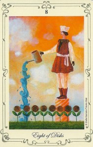 8 of Disks (Pentacles) - Stella's Tarot