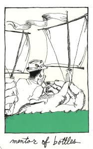 Mentor of Bottles - The Collective Tarot, by the Tarot Collective
