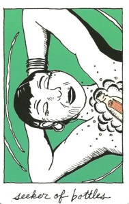Seeker of Bottles - Collective Tarot