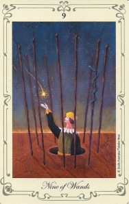 9 of Wands - Stella's Tarot by Stella Kaoruko & Takako Hoei