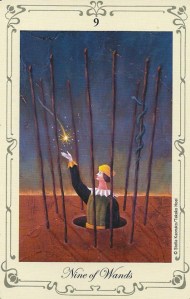 9 of Wands - Stella's Tarot by Stella Kaoruko & Takako Hoei.jpg