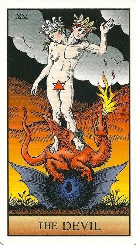 The Devil - Alchemical Tarot Renewed by Robert M. Place
