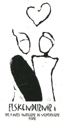 Elskendurvir (The Lovers) - Íslensk Tarotspil by Inga Rósa Loftsdóttir