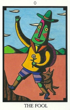 The Fool - Tarot 22 by Toshiko Tuchihashi