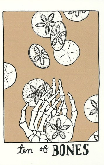 Ten of Bones (Pentacles) - The Collective Tarot by The Tarot Collective
