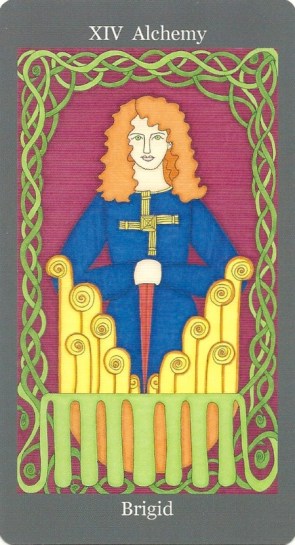 Alchemy (Temperance) ~ Brigid - Dark Goddess Tarot by Ellen Lorenzi-Prince-1.jpg