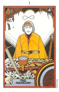 The Magician - Aquarian Tarot by David Palladini