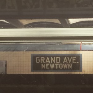 My first photo in NYC! Ah, Newtown, but a Newtown so very far away from home.