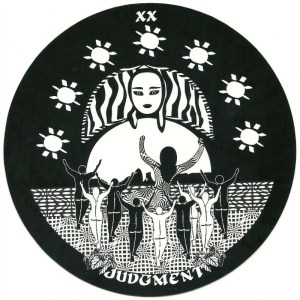 Judgment from The Gorgon's Tarot by Dolores Fitchie