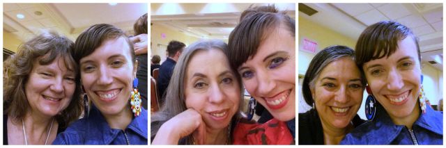 Selfie time with all the main presenters! From left, Ellen Lorenzi-Prince, Theresa Reed and Carrie Paris.