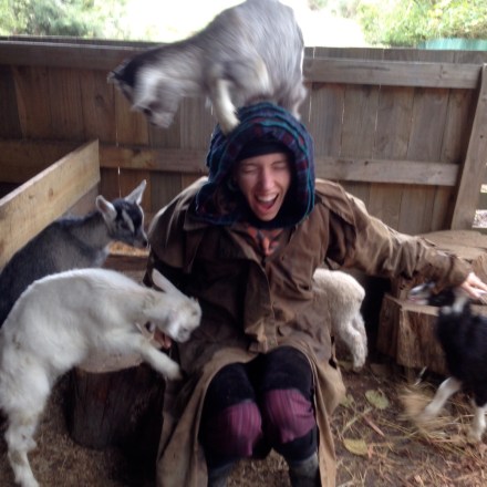 Psychic Sarah & Baby Goats 3