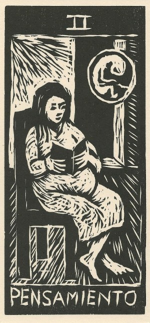 High Priestess - Los 22 Arcanos del Tarot by Gloria Calderon