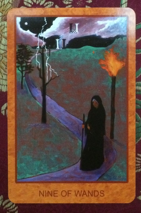 Nine of Wands - Tarot de St. Croix by Lisa de St. Croix