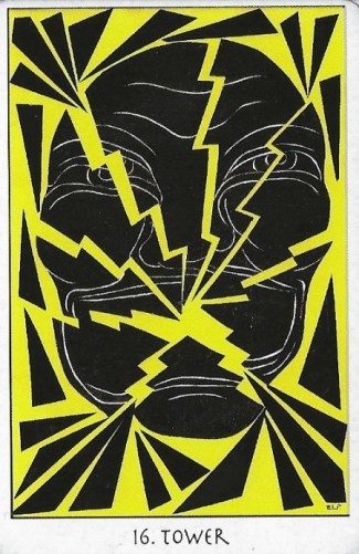 Tower - Tarot of the Crone by Ellen Lorenzi-Prince