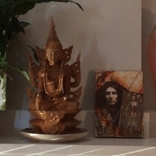 Death card original by Joanna Powell Colbert