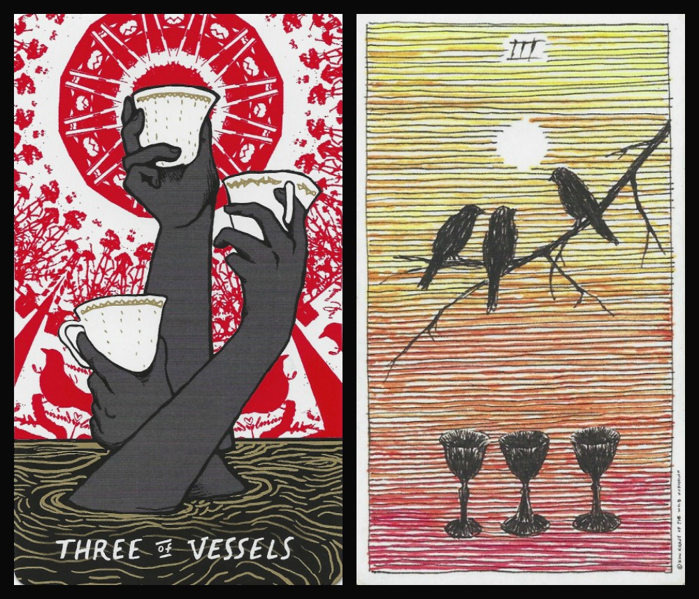 Radio Readings 🎧 & the Three of Cups 🏆 🏆 🏆