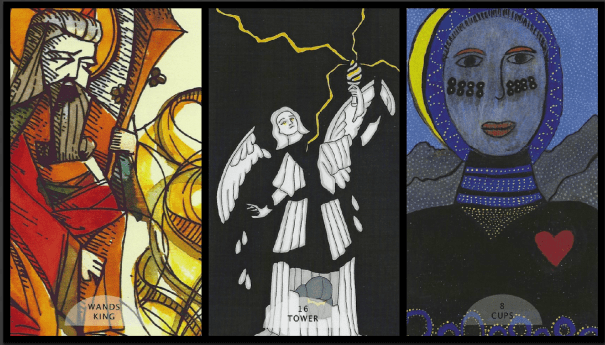 Triumph of Life Tarot, cooridinated by Andrew McGregor, these images by Ryan Edward, Ellen Lorenzi-Prince and Jennifer Badot .png