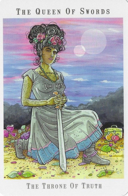 Queen of Swords - Next World Tarot by Cristy C. Road.jpg