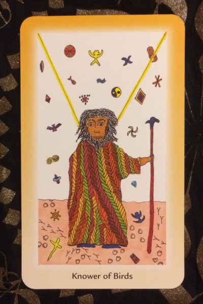 Knower of Birds - Shining Tribe Tarot by Rachel Pollack