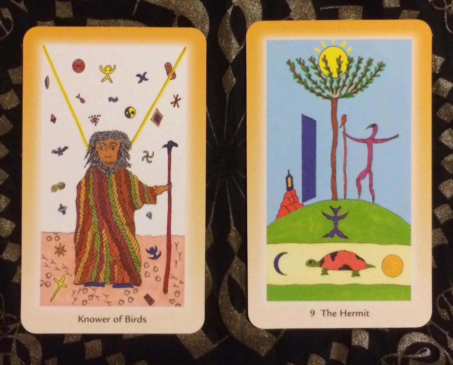 【タロット】THE SHINING TRIBE TAROT The Shining Tribe Tarot: Awakening the Universal Spirit: Pollack