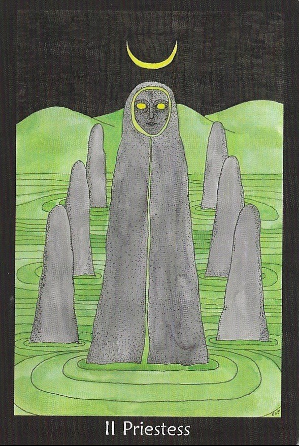 Priestess - Tarot of the Crone by Ellen Lorenzi-Prince