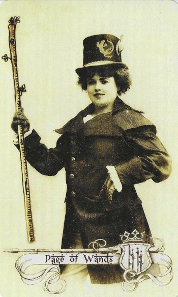 Page of Wands - Relative Tarot by Carrie Paris