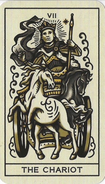 The Chariot - Tattoo Tarot by Megamunden & Diana McMahon Collis.jpg