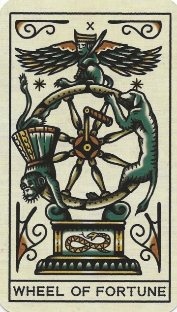 Wheel of Fortune - Tattoo Tarot by Megamunden & Diana McMahon Collis.jpg