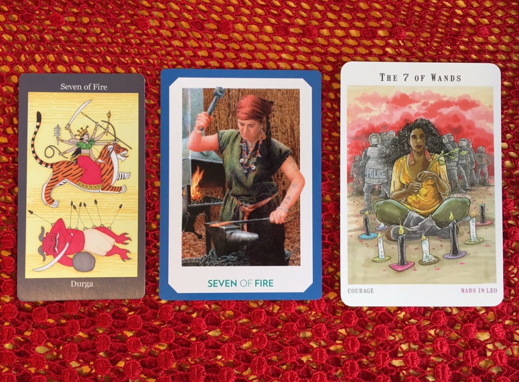 [Tarot Newsletter] A Seven of Wands Style Metamorphosis (& A Happy New&nbsp;Year!)