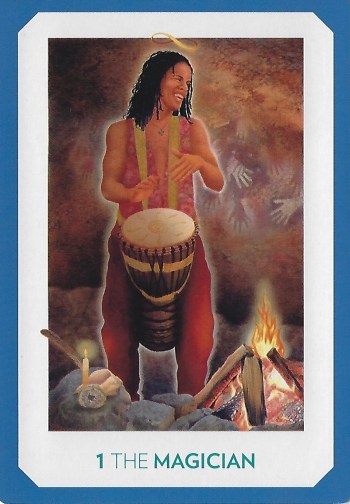 The Magician - Gaian Tarot by Joanna Powell Colbert