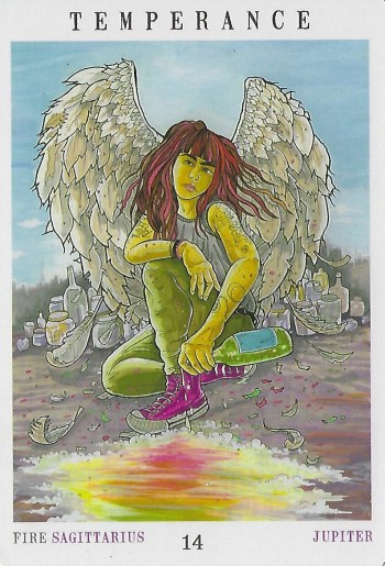 Temperance - Next World Tarot by Cristy C. Road