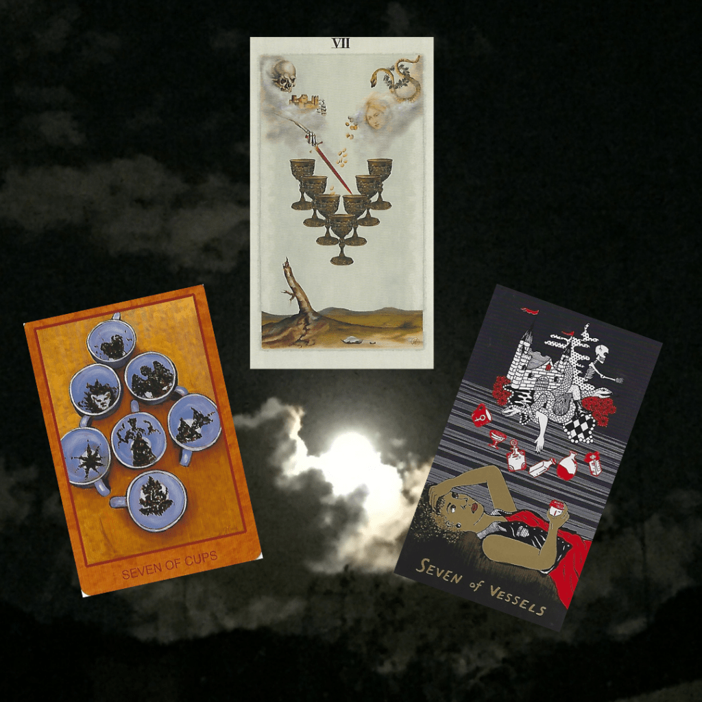 [Tarot Newsletter] Decisions, decisions with the Seven of&nbsp;Cups