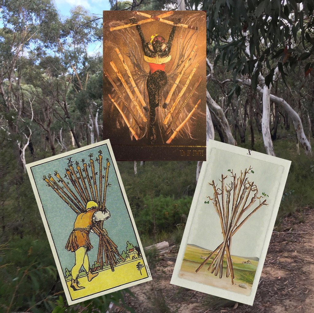 [Tarot Newsletter] Purposeful Persistence with the Ten of&nbsp;Wands