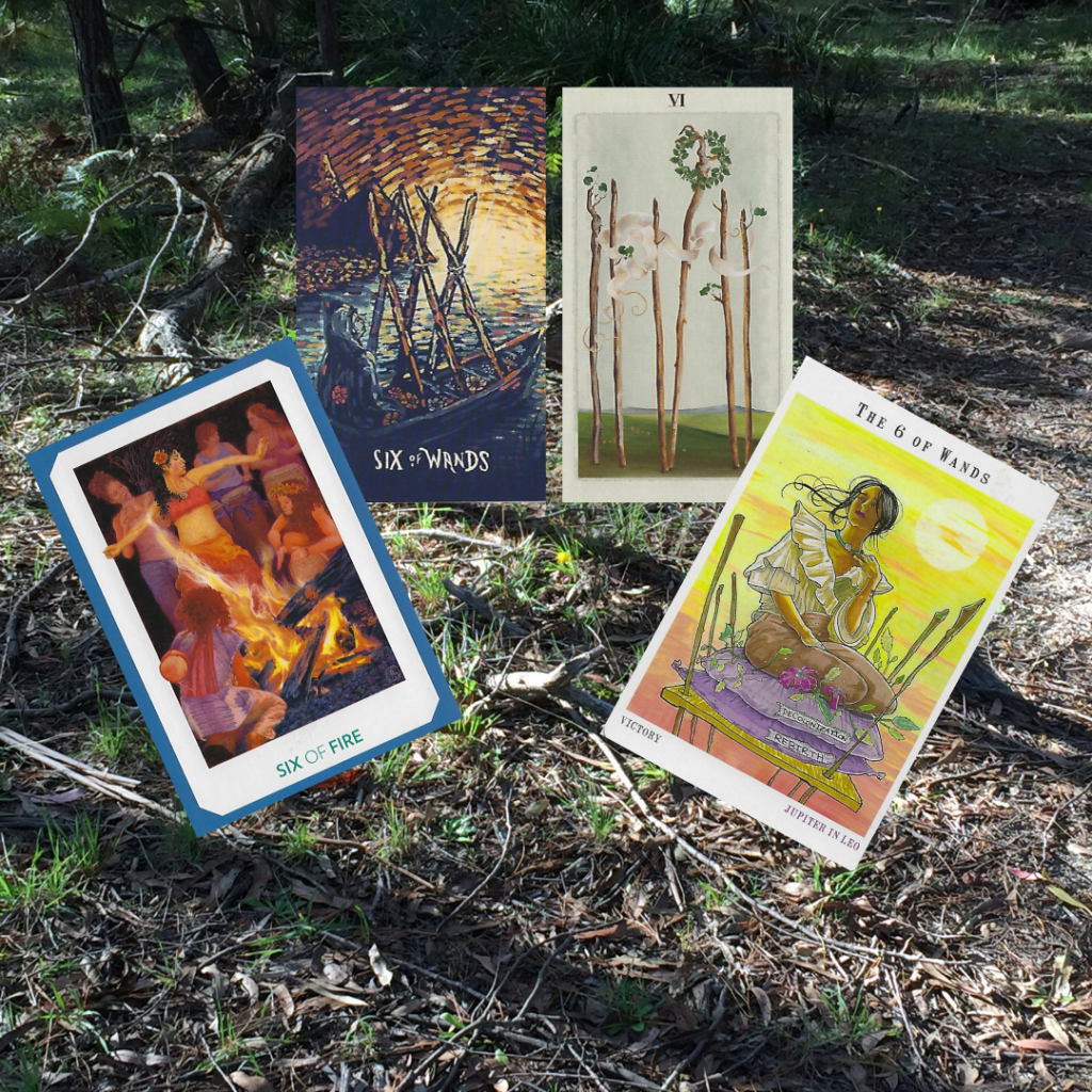 [Tarot Newsletter] Scintillating Success with the Six of Wands; Last Tarot Classes for the Year & Chai&nbsp;news!