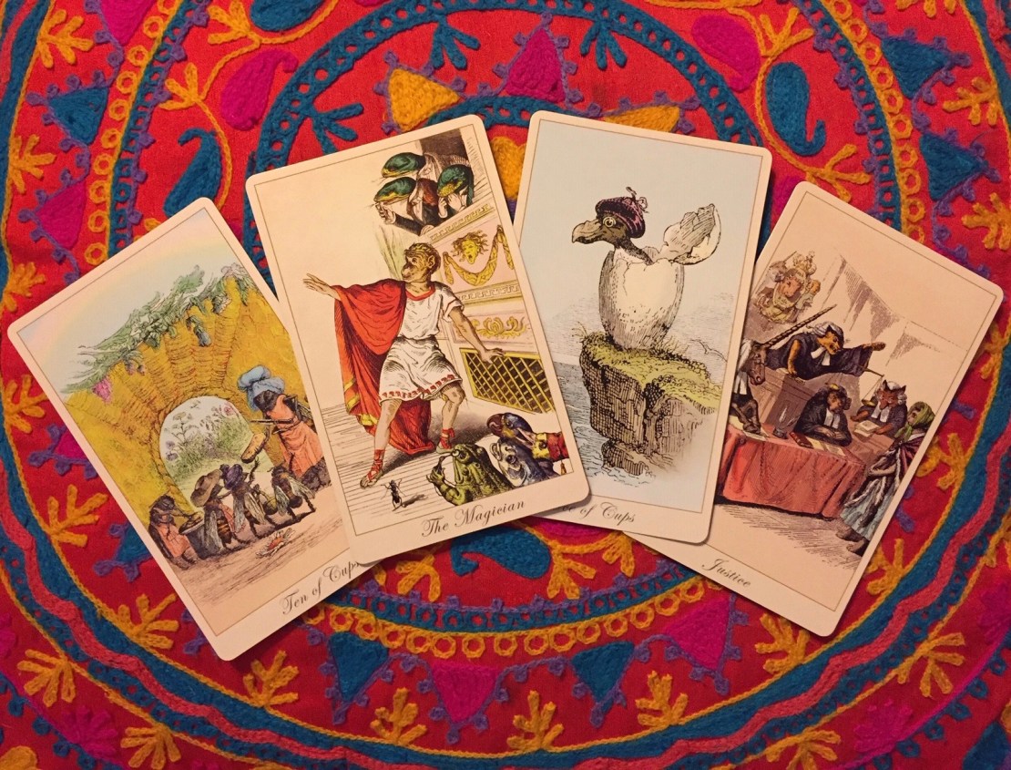 The Fantastic Menagerie Tarot by Karen Mahony & Alex Ukolov.jpeg